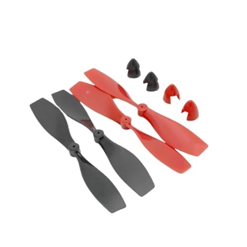 Hélices de ventilateur drone 75mm pour moteur sans noyau 720 8520 red black