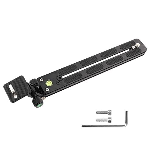 Juego de Soportes para Lentes con Zoom teleobjetivo, Soporte para cámara de Enfoque Largo con Placa de liberación rápida, Soporte para Lentes de aleación de Aluminio para (F250-38)