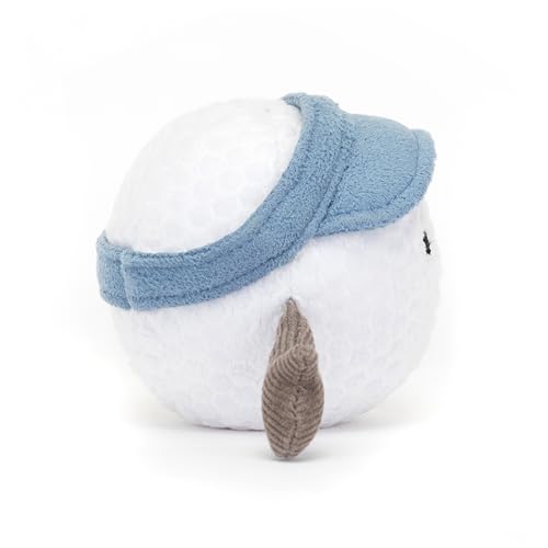 Jellycat Amuseables Golf Ball Stuffed Toy, 2.5 inches | Golf Ball Plush | for Sports Fans