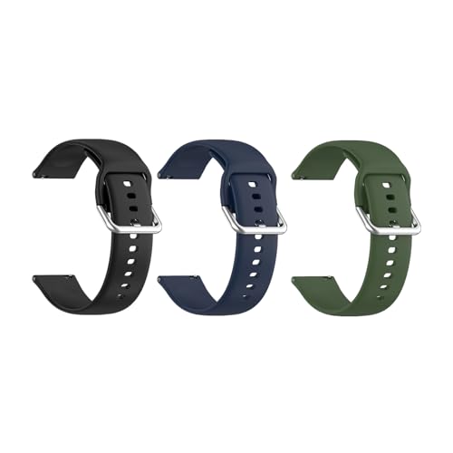 [LICHIFIT] Amazfit Bip 5�p�o���h 22MM �x���g �ւ��o���h Amazfit GTR4/HUAWEI WATCH GT3�Ȃǂ��Ή� �V���R���� �_�炩�� �ʋC �ϋv�� �X�|�[�c�o���h �A�N�Z�T���[ �iS�T�C�Y �u���b�N�{�~�b�h�i�C