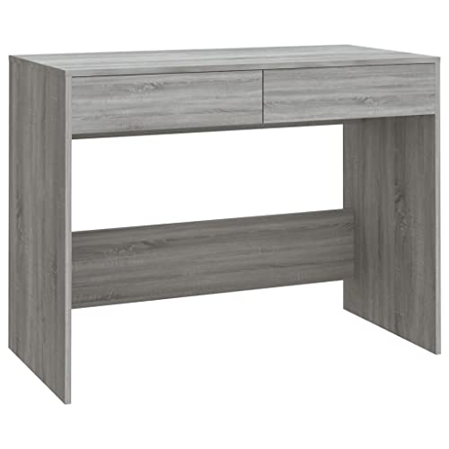 Bureau robuste pour bureau à domicile résistant Gris Sonoma - 4