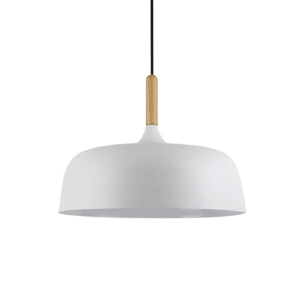 LYMSXAZOU Japanese Restaurant Pendant Light Fixture - Simple Metal Lampshade Single Head Ceiling Lighting for Bar Counter Bedroom Office Club Stylish Hanging Lights Modern Decor