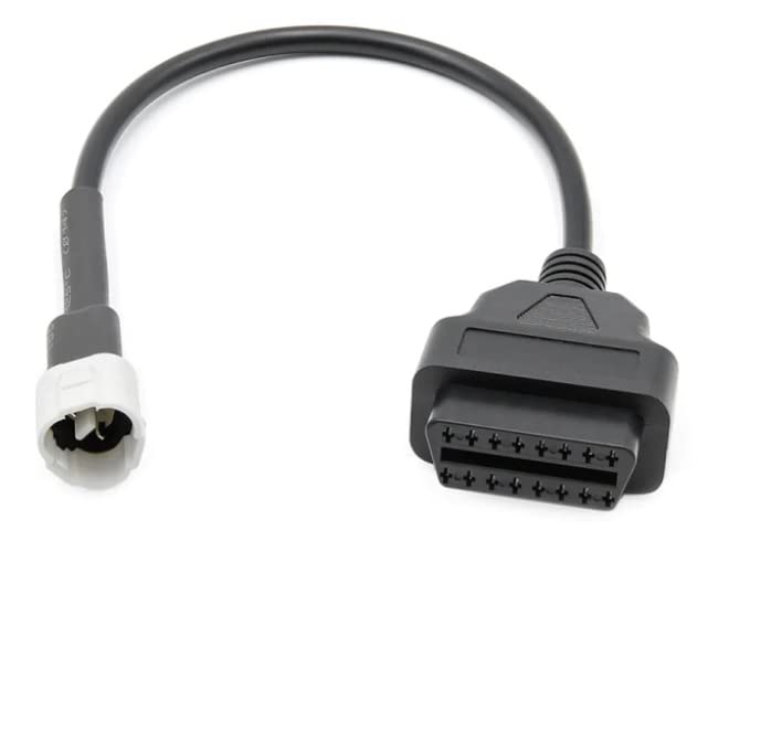 Mapout24 Bike OBD 3 Pin Cable for Motorbike Diagnostic Connector to OBD2 K line ELM327 Scanner Female 16 Pin OBD Connector to 3 pin Connector for Two Wheeler (B0BQ3F8N22) Amazon Price History, Amazon Price Tracker