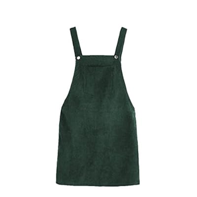 green overall dress