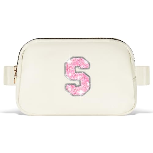 Image of Uygafly Gift for Teen Girls Kids Daughter Her - Birthday Gifts for 3 4 5 6 7 8 9 10 11 12 13 Year Old Girls,Fanny Pack Crossbody Bag Purse Belt Bag Cute Trendy Stuff | Cream,S