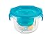 Produktbild Bormioli Rocco & Figlio Lunchbox Frischhaltebox aus Glas, mehrfarbig, 10 cm