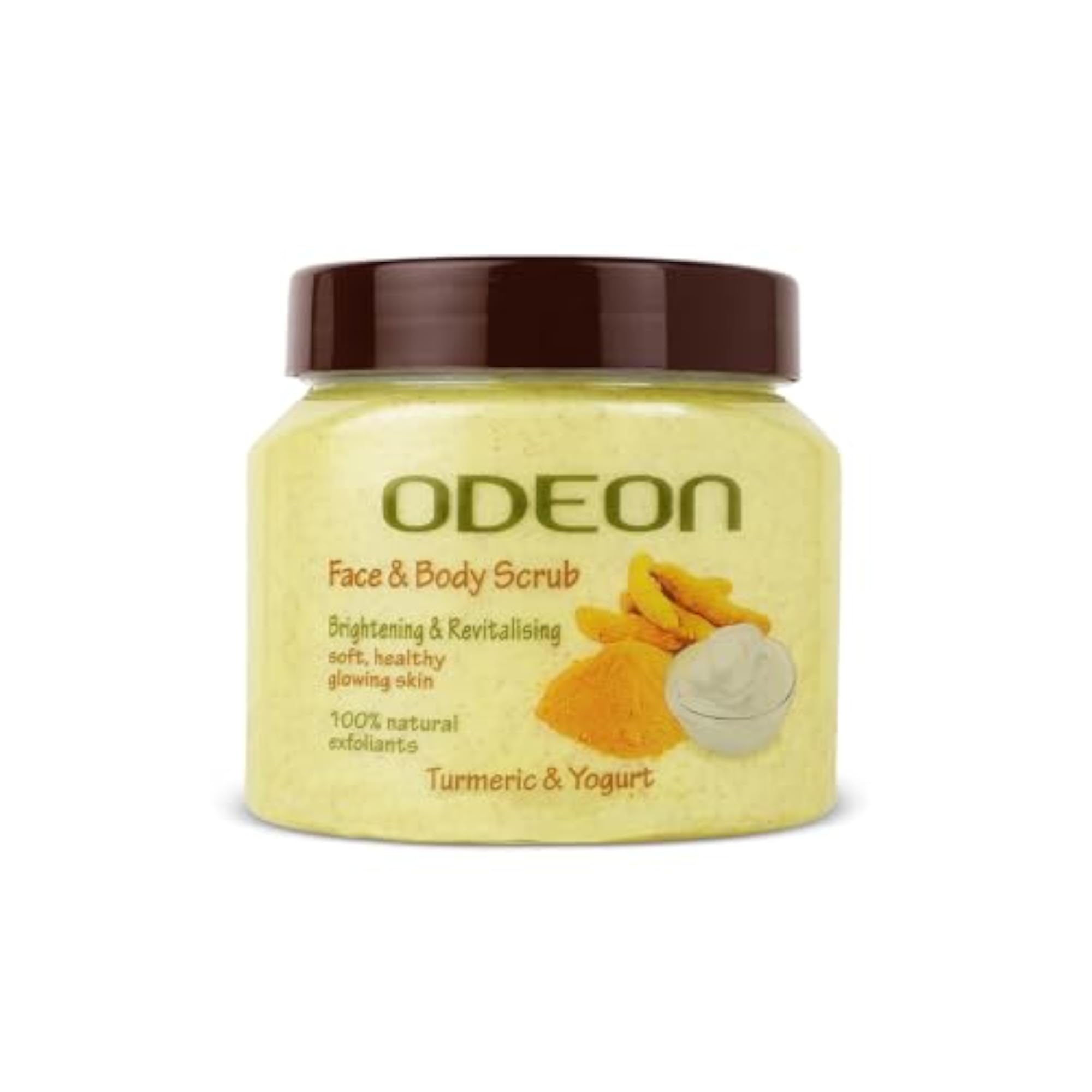 Turmeric & Yogurt Body Scrub for Acne Prone Skin