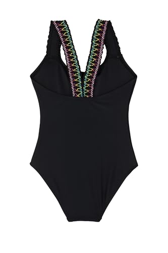 Image of Gottex Kids Ruffle Love Scoop Neck One Piece Swimsuit Chlorine Fade Resistant and Built-in UPF UV 50+ Protection