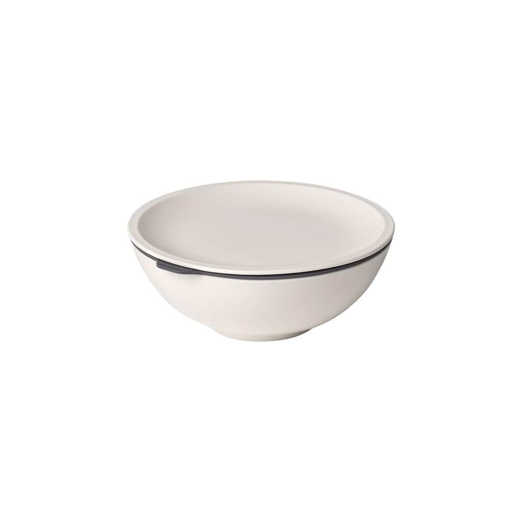 Villeroy & Boch To Go Bowl, Crockery Porcelain, White, Medium, 350 ml