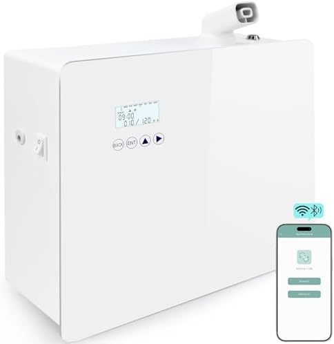 2025      .  1000ml Capacity Waterlesss Essential Oil Diffuser with Wi-Fi Control, Whole House Smart Scent Machine, Cold Air Diffuser Tech for Whole Home, Hotel, Party