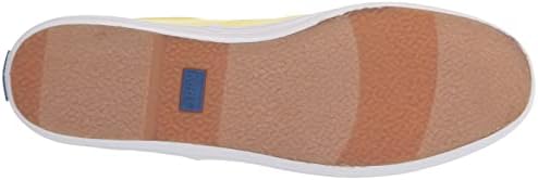 Keds Women's Champion Canvas Lace Up Sneaker, Sunny Lime, 10 | Image 3