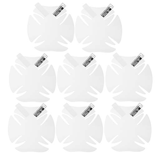 Garneck 8pcs Transparent Car Handle Protector Film Self-Adhesive for Door Handles Easy Installation for Protecting Against Scrapes and Scratches