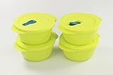 Original Tupperware TUPPERWARE Mikrowelle CrystalWave 800 ml (4) limette Micro Wave Pop Plus Fix