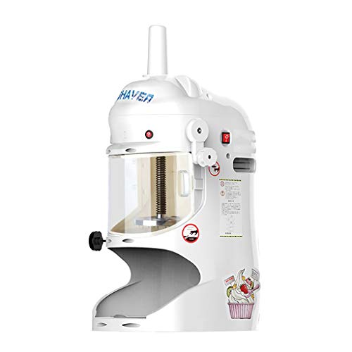 LIU UK Ice Crusher Elektrische Schneemaschine Eiscrusher Schneekegelmaschine Vollautomatische Einstellbare Sandeismaschine FüR Den Privaten Und Kommerziellen Gebrauch Cover