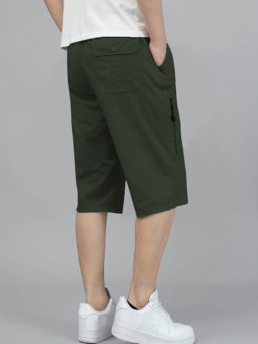 Image of TAGDO Men's Solid Cotton Shorts | Shorts Pant for Men | Shorts for Men (2003)