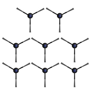 ANMITI Set Von 8 Staubsaugerreinigungsreinigungen Bürsten Seitenbürsten Zubehör Ersatzteil Für T30 Robot Vakuum Zubehör