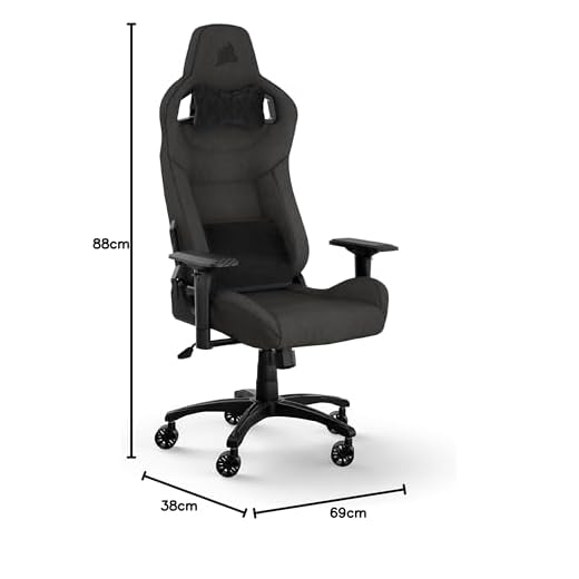 Corsair T3 RUSH Gamingstuhl Anthrazit 2023