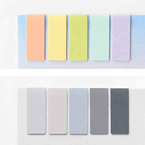 Monolike Magnetic Bookmarks Pastel + Ocean, 10 Pieces #TOP1
