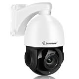 Jennov 4K 8MP Outdoor PTZ IP POE Camera with Pan Tilt 20X Optical Zoom