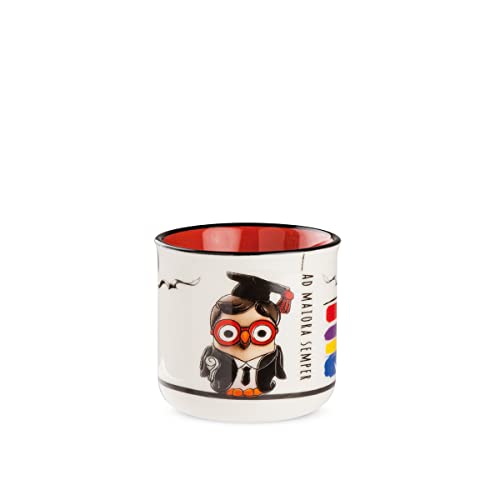 Egan GOOFO Bicchierino Gufo Laureato ML 80, 138014...