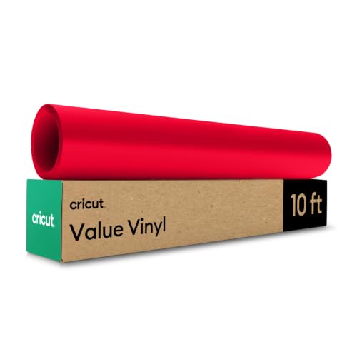 Image of Cricut Value 12.99 cm (12 inch x 10 ft Roll) Matte Red