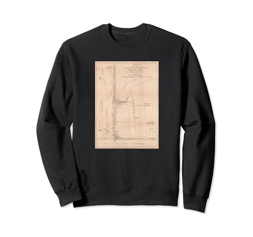 Batalla de Nueva Orleans Mapa (1815) Sudadera
