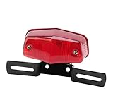 Durata: fanale posteriore della luce del freno della moto. La luce del freno riflettente è semplice ed elegante, con elevata luminosità e basso consumo energetico.