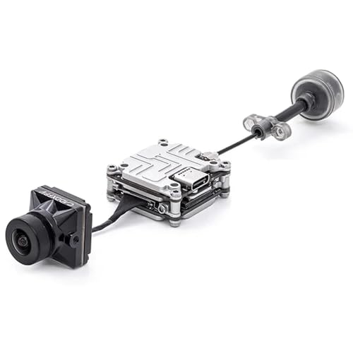 CADDX Nebula Pro Vista Kit 720P 5,8 Ghz HD Cámara FPV Compatible con gafas Alcance del transmisor de 4 km para drones de control de vuelo F3 F4 F7(Nebula Pro Vista Kit)
