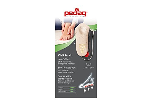 Plantilla ortopédica Pedag Viva Mini cuero tan para hombre 12 miniatura 1