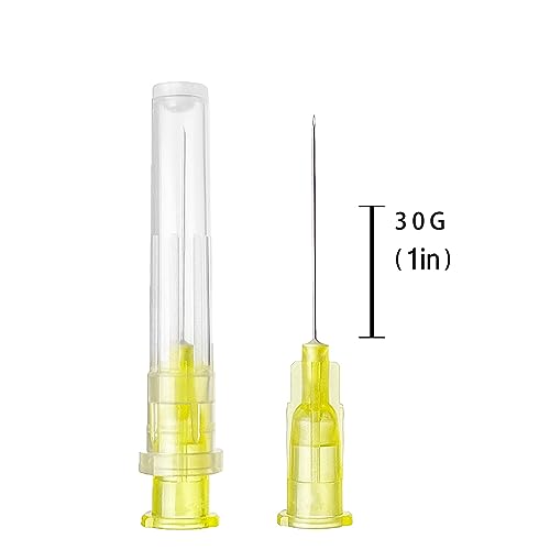 Careach 100pcs 30 Gauge 1 inch for Industrial Lab Accessories, Measuring and Refilling Inks