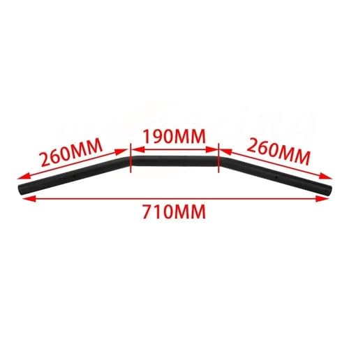 Barra de equilibrio de hierro para manillar de moto de 22mm y 25mm universal 5