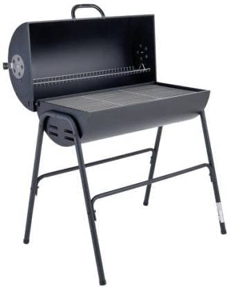 Finiky Charcoal Drum Barbeque with Accessories|Anti-Rust, Anti-Deformation & Scratch Resistant|Perfect for Grilling Burgers, Vegetables, Steaks & Hot Dogs, Free Standing