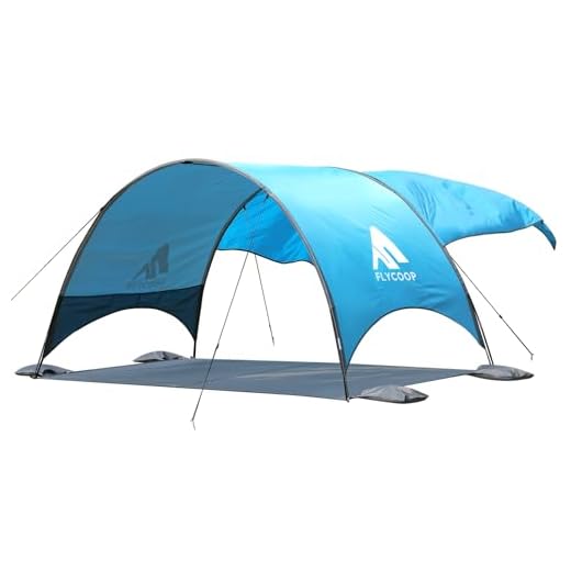 Flycoop 2026 Beach Umbrella Canopy