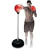 Protocol-Punching-Bag-with-Stand-for-Adults-Kids-Punching-Bag-with-Stand-Plus-Boxing-Gloves-Adjustable-Height-Stand-Standard-Punching-Bag-Red Protocol Punching Bag with Stand Plus Boxing Gloves for Adults & Kids - Adjustable Height Stand - Standard, Red