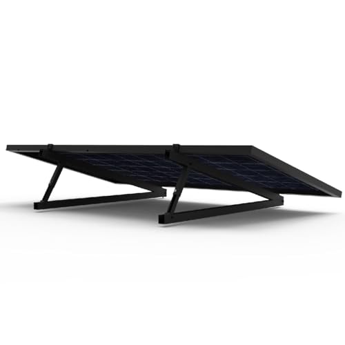 Produktbild von Solarway Balkonkraftwerk 1000Wp / 800W Mit 1,9kWh EcoFlow Speicher – Komplettset Mit 2x500W Modulen, Inkl. Halterung