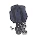 BuyBocceBalls Listing - 73mm Metal Bocce/Petanque Set with 4 Black and 4 Silver Balls and Heavy Duty Blue Nylon Bag - Single