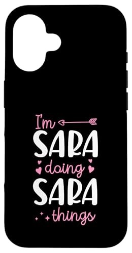 I'm Sara Doing Sara Things �p�[�\�i���C�Y ���O �X�}�z�P�[�X iPhone 16 �p
