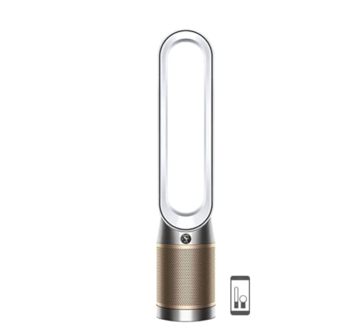 dyson TP09 Purifier Cool™ Formaldehyde Turmventilator, Luftreiniger, 40 W, HEPA H13, BT 4.0, WLAN, Gold