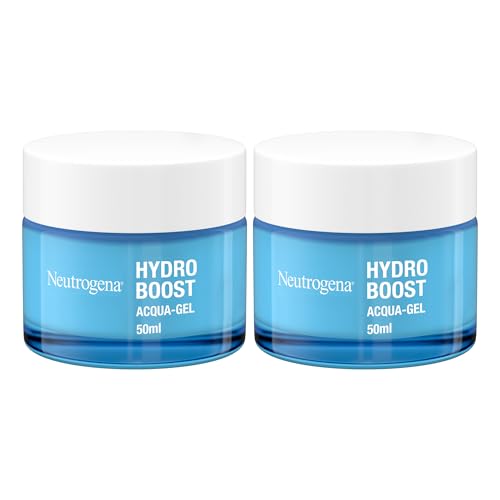 Neutrogena Hydro Boost Acqua Gel, Crema idratante viso in gel leggero a base acqua, Crema viso Acido...