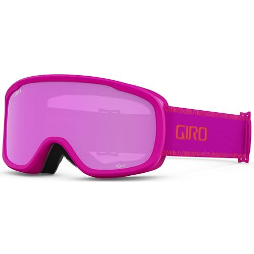 Giro Women's and Youth Moxie Ski and Snowboard Goggles - Pink Chute Strap with...