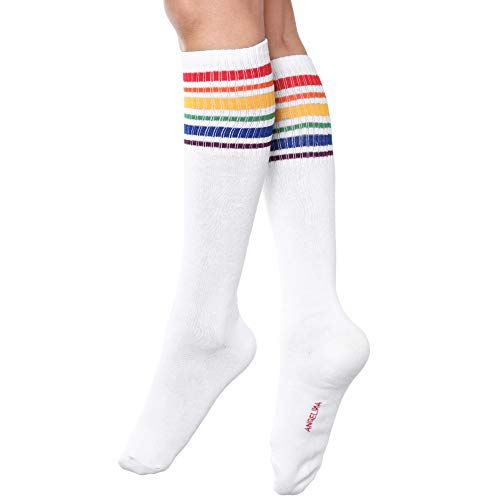 Image of Angelina Novelty Assorted KNEE HIGH Women's Kids Girls Socks