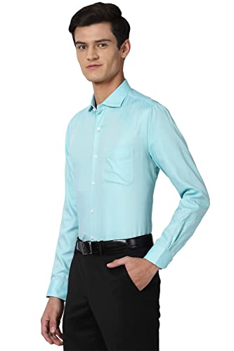 Image of Peter England Men's Solid Regular Fit Shirt