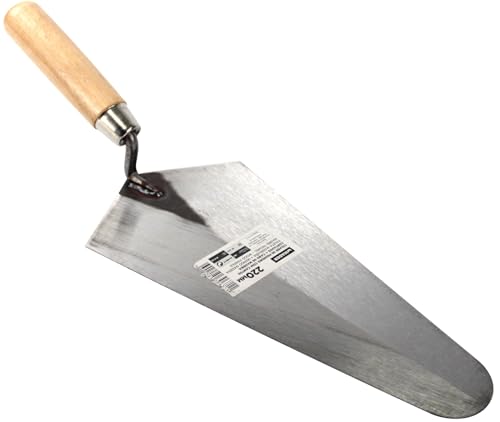 Maurerkelle, 22,9 cm (9 Zoll), aus robustem Stahl, ideal für Maurerarbeiten