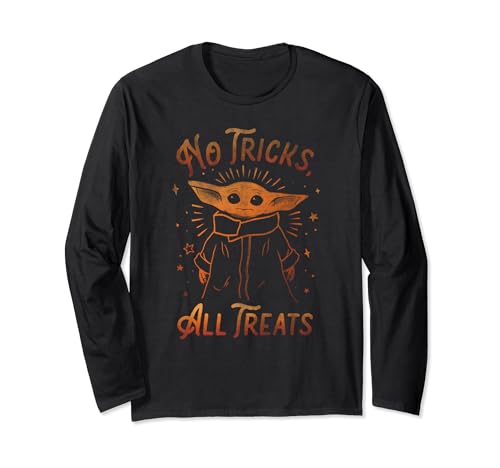 T-shirt Star Wars Grogu à manches longues idéal pour la chasse aux bonbons