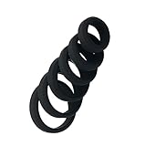 6pcs Sex Toy Cock Ring Silicone Penis Ring Locking Sperm Ring Long-Lasting Delay Phallus Ring Solid Sperm Ring Male Masturbator Adult Erotic Sex Toys