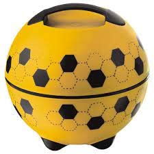 Bharat SalesCasserole/HotPot/chapati Container 1800 ML (Black & Yellow, Plastic & Stainless Steel)