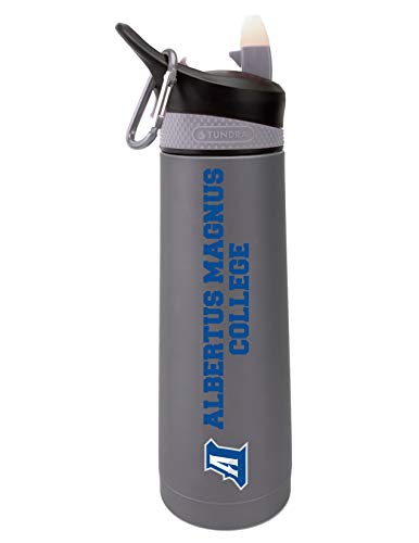 Buffalo State Dual Walled Stainless Steel Sports Bottle, Design-1 - Silver