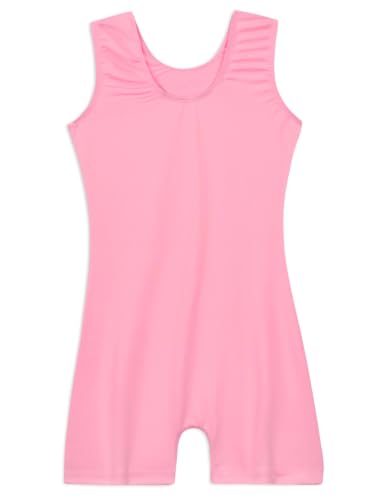 Image of Domusgo Gymnastics Leotards for Girls Sparkly One Piece Biketard Size 1-10Y