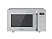 PANASONIC BLANC NN-E48HMMEPG, Horno Microondas Solo, 23 L, 5 niveles de potencia, Plato giratorio 28,8 cm, 11 programas, Quick Start 30 Sec, Panel de control táctil, blanco - Versión FR, Gris
