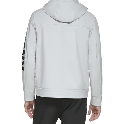 Image of DKNY Men's Hooded Logo Softshell Jacket